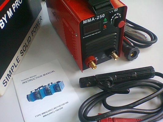 ตู้เชื่อมระบบ MOSFET - INVERTER 250 แอมป์เต็มแท้