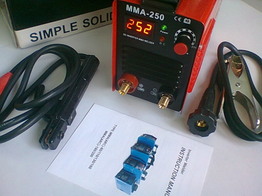 ตู้เชื่อมระบบ MOSFET - INVERTER 250 แอมป์เต็มแท้