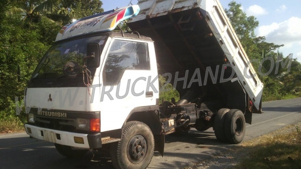รถกระบะดัมพ์ 6 ล้อ  MITSUBISHI CANTER เครื่อง 4D34 115แรงม้า พวงมาลัยพาวเวอร์