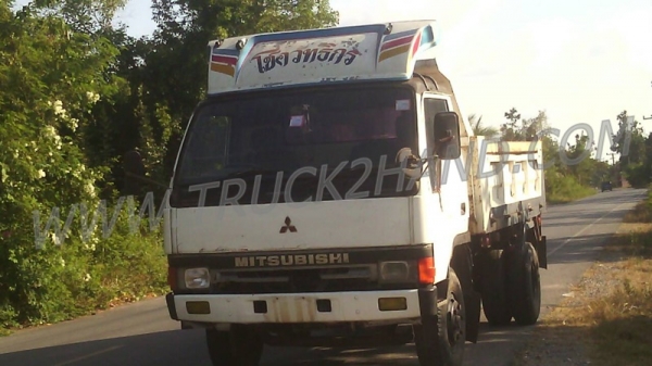 รถกระบะดัมพ์ 6 ล้อ  MITSUBISHI CANTER เครื่อง 4D34 115แรงม้า พวงมาลัยพาวเวอร์