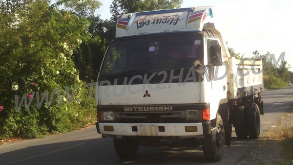 รถกระบะดัมพ์ 6 ล้อ  MITSUBISHI CANTER เครื่อง 4D34 115แรงม้า พวงมาลัยพาวเวอร์