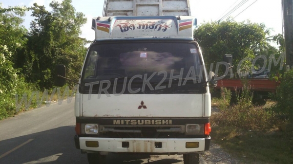รถกระบะดัมพ์ 6 ล้อ  MITSUBISHI CANTER เครื่อง 4D34 115แรงม้า พวงมาลัยพาวเวอร์