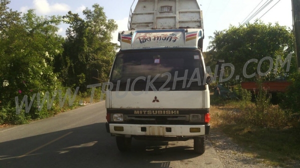 รถกระบะดัมพ์ 6 ล้อ  MITSUBISHI CANTER เครื่อง 4D34 115แรงม้า พวงมาลัยพาวเวอร์