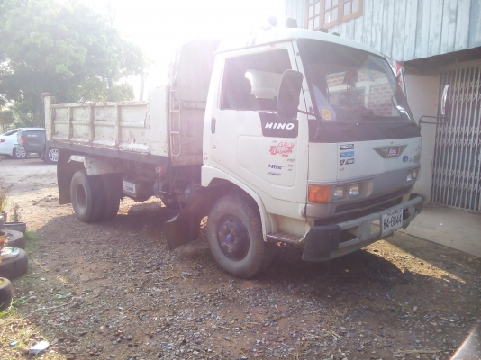 หลุดจองครับคนซื้อไม่พร้อมขอขายใหม่HINO FB ดั๊มพ์เครื่องWO4D 120แรงม้ารถพร้อมใช้งาน