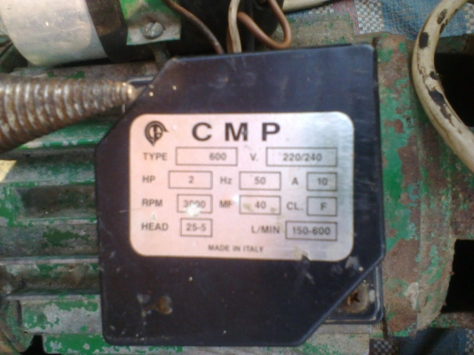 ปั้มน้ำ 2 นิ้ว USA/ 2 นิ้ว  2  แรงอิตาลี