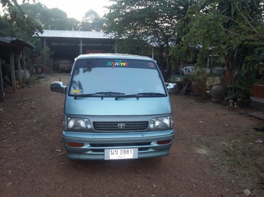 ขายรถตู้หัวจรวด  เครื่อง3 s  เกียร์2L  ยางใหม่  เเม็คใหม่  เอกสารเเจ้งลงเล่มเรียบร้อย  รดพร้อมใช้ขับกลับบ้านได้เลยครับ