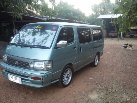 ขายรถตู้หัวจรวด  เครื่อง3 s  เกียร์2L  ยางใหม่  เเม็คใหม่  เอกสารเเจ้งลงเล่มเรียบร้อย  รดพร้อมใช้ขับกลับบ้านได้เลยครับ