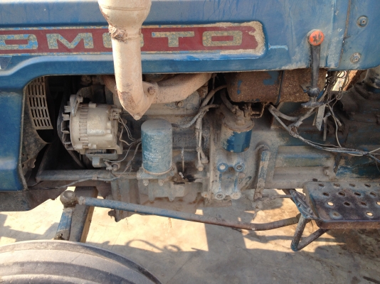 แทรคเตอร์ ฮิโนโมโต้ E21 พร้อมผาน 4 และโรตารี่