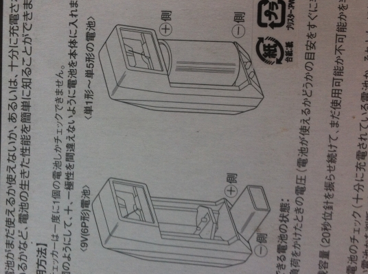 เครื่องเข็ดถ่าน BATTERY CHECKER ยี่ห้อ REVEX แสดงค้วยเข็มบนแถบสี