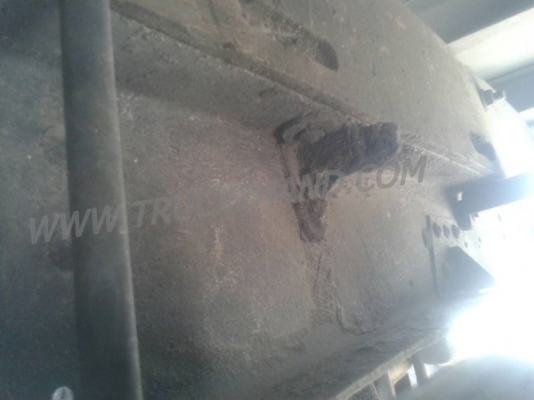 โตโยต้า4ล้อใหญ่BU61 พร้อมโครงหลังคา ยาง750-15พร้อมใช้