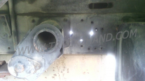 โตโยต้า4ล้อใหญ่BU61 พร้อมโครงหลังคา ยาง750-15พร้อมใช้