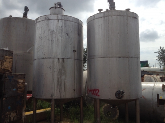 ขายถังสแตนเลสเกรด 316 ขนาด 4,500 ลิตร พร้อมใบกวน พร้อมสวย พร้อมใช้ ขายถังสแตนเลสเกรด 316 ขนาด 4,500 ลิตร พร้อมใบกวน พร้อมสวย พร้อมใช้