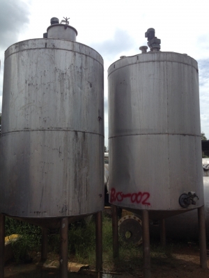 ขายถังสแตนเลสเกรด 316 ขนาด 4,500 ลิตร พร้อมใบกวน พร้อมสวย พร้อมใช้ ขายถังสแตนเลสเกรด 316 ขนาด 4,500 ลิตร พร้อมใบกวน พร้อมสวย พร้อมใช้