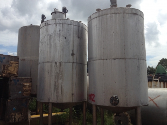 ขายถังสแตนเลสเกรด 316 ขนาด 4,500 ลิตร พร้อมใบกวน พร้อมสวย พร้อมใช้ ขายถังสแตนเลสเกรด 316 ขนาด 4,500 ลิตร พร้อมใบกวน พร้อมสวย พร้อมใช้