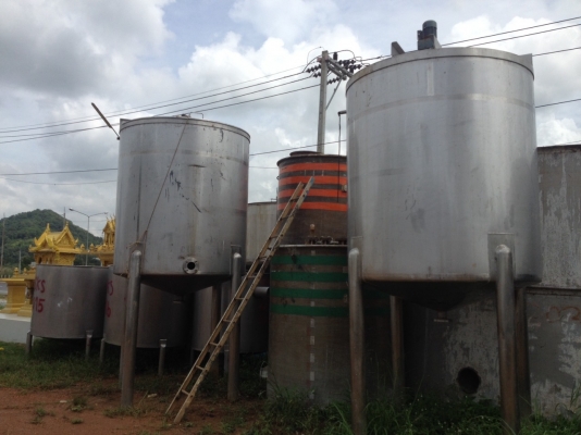 ขายถังสแตนเลสเกรด 316 ขนาด 4,500 ลิตร พร้อมใบกวน พร้อมสวย พร้อมใช้ ขายถังสแตนเลสเกรด 316 ขนาด 4,500 ลิตร พร้อมใบกวน พร้อมสวย พร้อมใช้