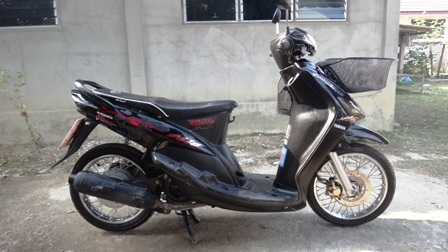 รถบ้าน YAMAHA MIO ปี50 สีดำ ทะเบียนตอง666 ราคาถูกๆ รถบ้าน YAMAHA MIO ปี50 สีดำ ทะเบียนตอง666 ราคาถูกๆ