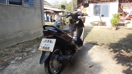 รถบ้าน YAMAHA MIO ปี50 สีดำ ทะเบียนตอง666 ราคาถูกๆ รถบ้าน YAMAHA MIO ปี50 สีดำ ทะเบียนตอง666 ราคาถูกๆ