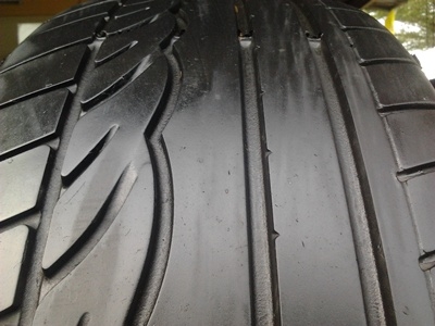 ขายยาง205/55/16 ปี 12  DUNLOP SP 01   1 ชุด