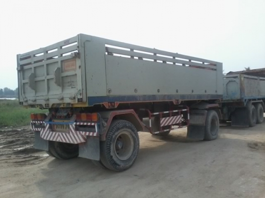 ขายสิบล้อดั้ม HINO FM2K แม่ลูกติดก๊าซNGV 9ถัง