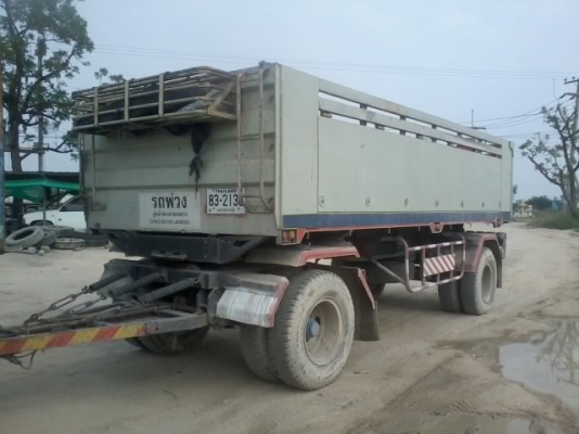 ขายสิบล้อดั้ม HINO FM2K แม่ลูกติดก๊าซNGV 9ถัง