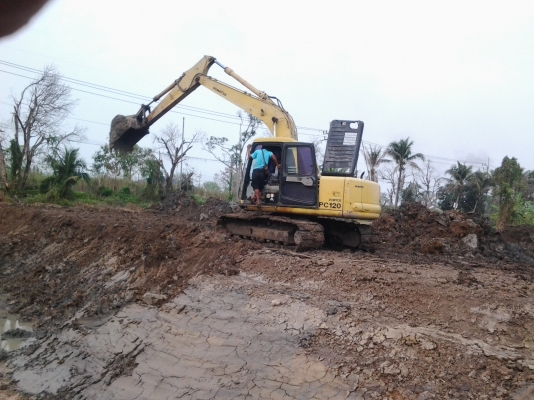 ขายแม็กโครPC 120-6 เอกสารแจ้งจําหน่ายยนต์ตระการเครืองจักรกล รถสวยพร้อมใช้