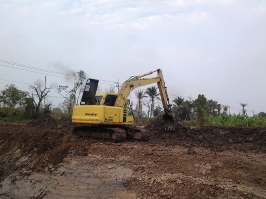 ขายแม็กโครPC 120-6 เอกสารแจ้งจําหน่ายยนต์ตระการเครืองจักรกล รถสวยพร้อมใช้