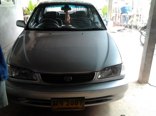 TOYOTA COROLLA - HI-TORQUE 1.6 GXi MT ปี 2001 ติดแก๊ส LPG ลงเล่มครบถูกต้อง เครื่องแรงดี ภายในเก๋งสวยครบ แอร์เย็น พวงมาลัยเพาเวอร์ กระจกไฟฟ้า ช่วงล่างดีแน่นดี ยางสภาพดีพร้อมใช้งานได้เลย เอกสารทะเบียนภาษีครบพร้อมโอน ราคาต่อรองได้ครับ TOYOTA COROLLA - HI-TORQUE 1.6 GXi MT ปี 2001 ติดแก๊ส LPG ลงเล่มครบถูกต้อง เครื่องแรงดี ภายในเก๋งสวยครบ แอร์เย็น พวงมาลัยเพาเวอร์ กระจกไฟฟ้า ช่วงล่างดีแน่นดี ยางสภาพดีพร้อมใช้งานได้เลย เอกสารทะเบียนภาษีครบพร้อมโอน ราคาต่อรองได้ครับ
