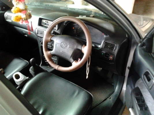 TOYOTA COROLLA - HI-TORQUE 1.6 GXi MT ปี 2001 ติดแก๊ส LPG ลงเล่มครบถูกต้อง เครื่องแรงดี ภายในเก๋งสวยครบ แอร์เย็น พวงมาลัยเพาเวอร์ กระจกไฟฟ้า ช่วงล่างดีแน่นดี ยางสภาพดีพร้อมใช้งานได้เลย เอกสารทะเบียนภาษีครบพร้อมโอน ราคาต่อรองได้ครับ TOYOTA COROLLA - HI-TORQUE 1.6 GXi MT ปี 2001 ติดแก๊ส LPG ลงเล่มครบถูกต้อง เครื่องแรงดี ภายในเก๋งสวยครบ แอร์เย็น พวงมาลัยเพาเวอร์ กระจกไฟฟ้า ช่วงล่างดีแน่นดี ยางสภาพดีพร้อมใช้งานได้เลย เอกสารทะเบียนภาษีครบพร้อมโอน ราคาต่อรองได้ครับ