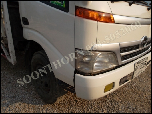 ขายด่วน รถบรรทุก 6 ล้อ HINO DUTROซีรี่ 300 EURO 136 แรง เทอรโบ อินเตอร์ ปี 50 กระบะ 5 เมตร มีลิฟท์ท้าย สภาพเดิมๆ สวย ราคาสุดคุ้ม