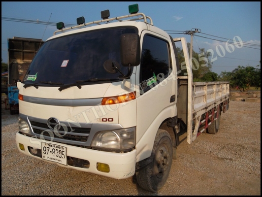 ขายด่วน รถบรรทุก 6 ล้อ HINO DUTROซีรี่ 300 EURO 136 แรง เทอรโบ อินเตอร์ ปี 50 กระบะ 5 เมตร มีลิฟท์ท้าย สภาพเดิมๆ สวย ราคาสุดคุ้ม