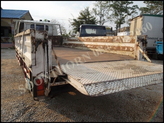 ขายด่วน รถบรรทุก 6 ล้อ HINO DUTROซีรี่ 300 EURO 136 แรง เทอรโบ อินเตอร์ ปี 50 กระบะ 5 เมตร มีลิฟท์ท้าย สภาพเดิมๆ สวย ราคาสุดคุ้ม