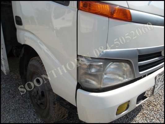 ขายด่วน รถบรรทุก 6 ล้อ HINO DUTROซีรี่ 300 EURO 136 แรง เทอรโบ อินเตอร์ ปี 50 กระบะ 5 เมตร มีลิฟท์ท้าย สภาพเดิมๆ สวย ราคาสุดคุ้ม