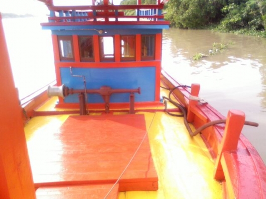 ขายเรือประมง 5 วากว่า  ทำดาดฟ้า+เก๋งใหม่