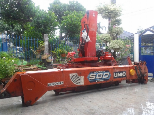 ขาย เครน UNIC 5 ตัน 5 ท่อน ของ Japan สวยๆ