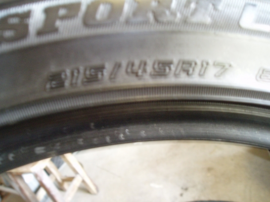 ขายยาง215 45 17