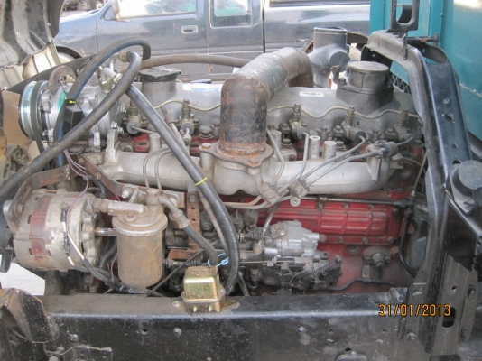 ขายรถบรรทุก6ล้อดั้ม HINO KM เครื่อง EH700 168แรง หัวสิงห์ไฮเทค