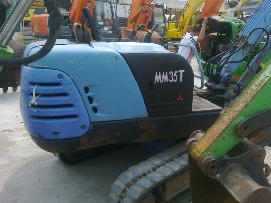 ขาย รถแมคโค MM35T เก่านอกมีเอกสาร รับจัดไฟแนนร์ให้ มีหลายคันให้เลือก