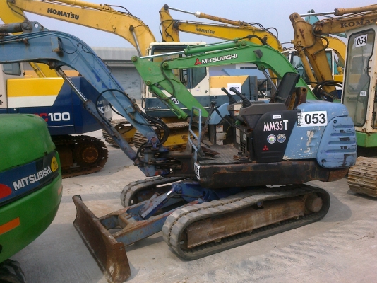 ขาย รถแมคโค MM35T เก่านอกมีเอกสาร รับจัดไฟแนนร์ให้ มีหลายคันให้เลือก