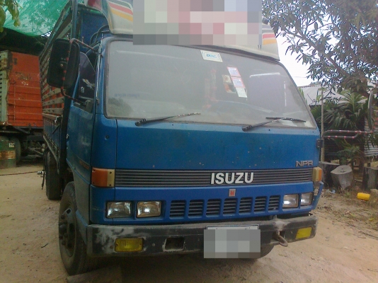IZUZU NPR 115  เเรงม้า รถประกอบ Fหน้าหลัง รถสวยพร้อมใช้งาน เอกสารพร้อมโอน