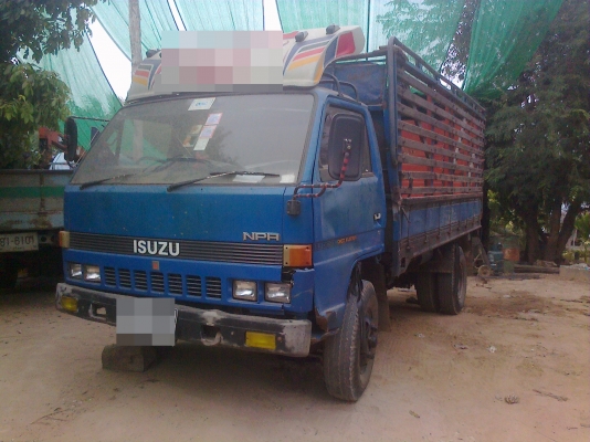 IZUZU NPR 115  เเรงม้า รถประกอบ Fหน้าหลัง รถสวยพร้อมใช้งาน เอกสารพร้อมโอน