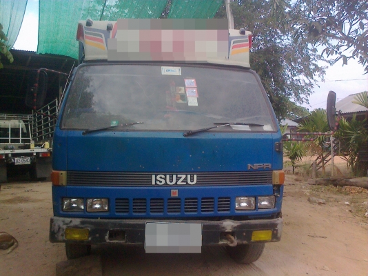 IZUZU NPR 115  เเรงม้า รถประกอบ Fหน้าหลัง รถสวยพร้อมใช้งาน เอกสารพร้อมโอน