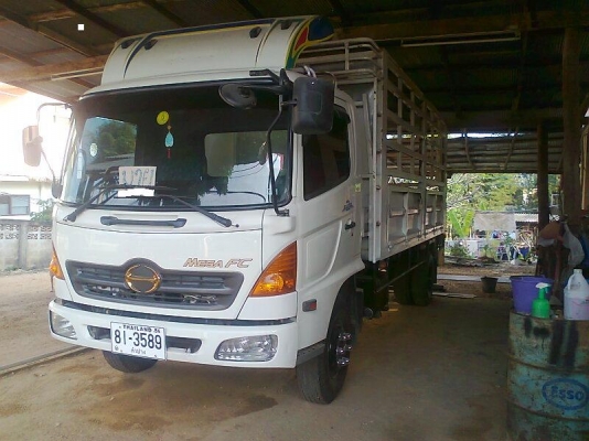 ขายด่วน!..รถหกล้อดั้มเกษตร HINO MEGA FC  4J ใหม่ ปี 50 รถสวย ทรงดี พร้อมใช้งานสุดขีด.