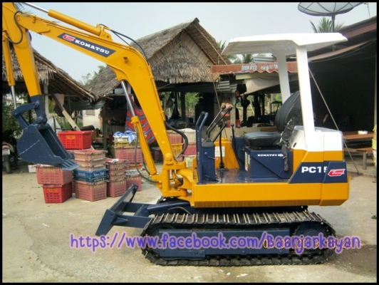 ขายรถขุด KOMATSU BACK HOE PC15-2