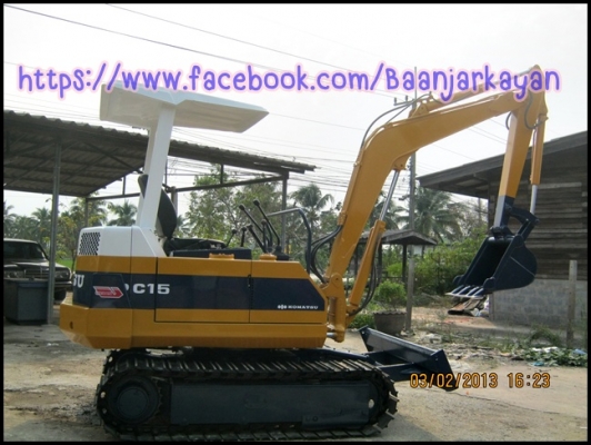 ขายรถขุด KOMATSU BACK HOE PC15-2