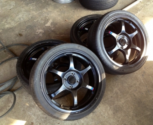 ขายล้อ SSR 17x7 ออฟ40 4/100 พร้อมยางปี 09 สภาพพร้อมใช้งาน 11500 ครับ