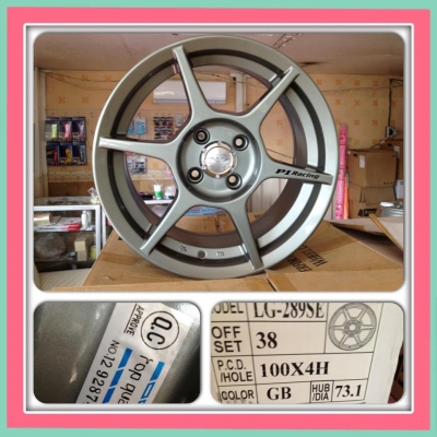 ขายล้อแม็กใหม่100\% P1 ก้านตรง. ขอบ15 กว้าง 7 ราคา 9,900 บาทถูกๆๆๆ