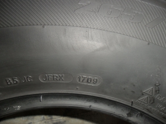 ยาง MICHELIN 265/70R16 ปี09