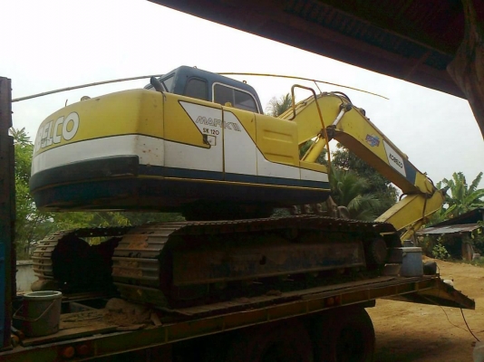 KOBELCO MARK III SK-120 เอกสารใบอินวอยซ์ครบพร้อม รถบอดี้สวยมากครับ เครื่องแน่นแรงดีประหยัดมาก ปั๊มเดิมไม่มีเยิ้มทำงานไม่โหลด ภายในเก๋งอุปกรณ์ครบครันสะอาด แอร์เย็น เอวแน่นดีไม่มีปัญหา ช่วงล่างสภาพดีพร้อมทำงานได้เลย ราคาต่อรองได้ครับ