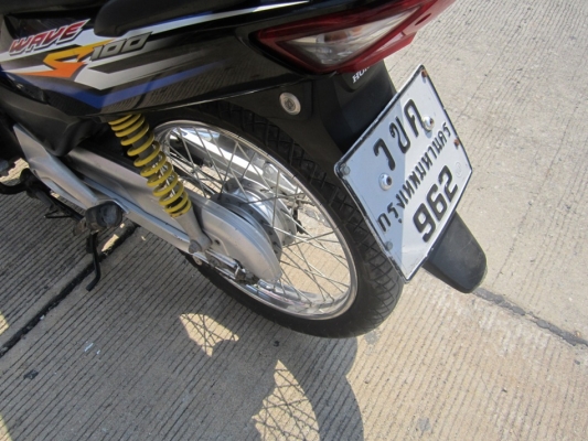 ขายด่วน wave 100s ปี51 ท้ายดำ เครื่องดี ทะเบียน/โอน