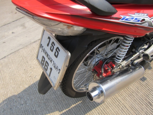 ขายด่วนwave x125ดิสแบรกหน้าหลังปี51เครื่องดีเดิมๆชุดโอนครบ